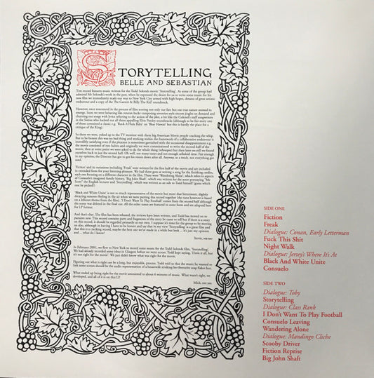 Belle And Sebastian* : Storytelling (LP, Album)