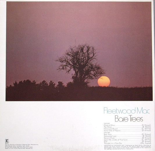 Fleetwood Mac : Bare Trees (LP, Album, RE, Pin)