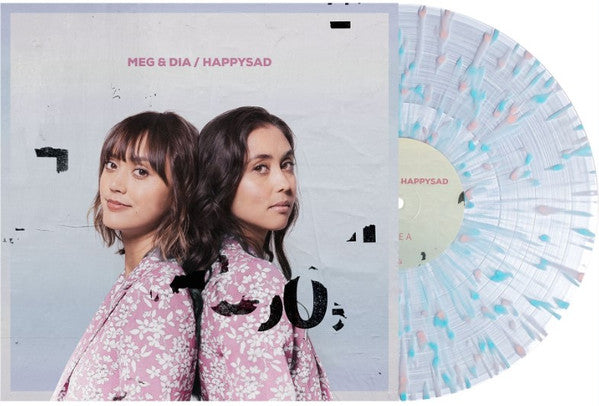 Meg & Dia : happysad (LP, Album, Ltd, Cle)
