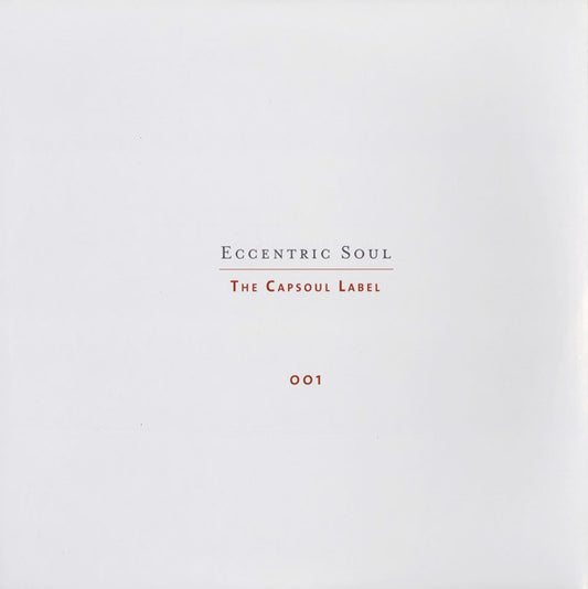 Various : Eccentric Soul: The Capsoul Label (2xLP, Comp, RE)