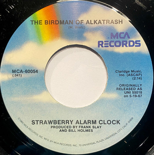 Strawberry Alarm Clock : Incense And Peppermints (7", Single, RE, Pin)