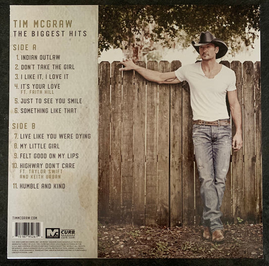 Tim McGraw : The Biggest Hits (LP, Comp)