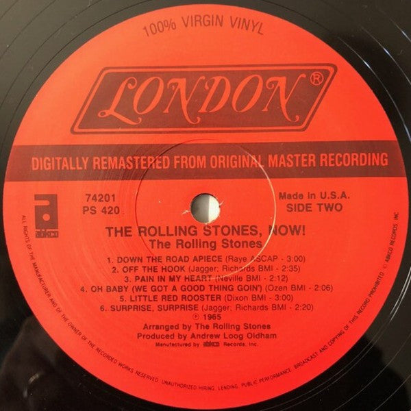 The Rolling Stones : The Rolling Stones, Now! (LP, Album, Mono, RE, RM, EMW)