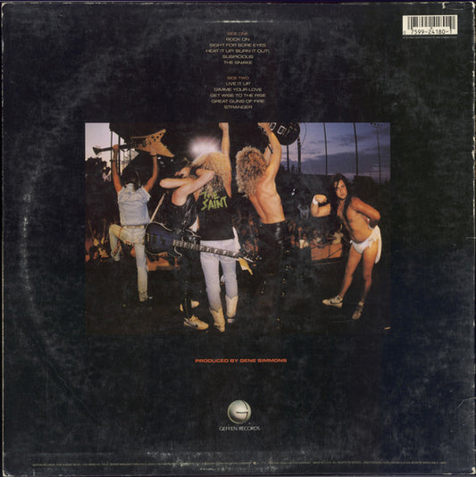 Black 'N Blue : In Heat (LP, Album, All)