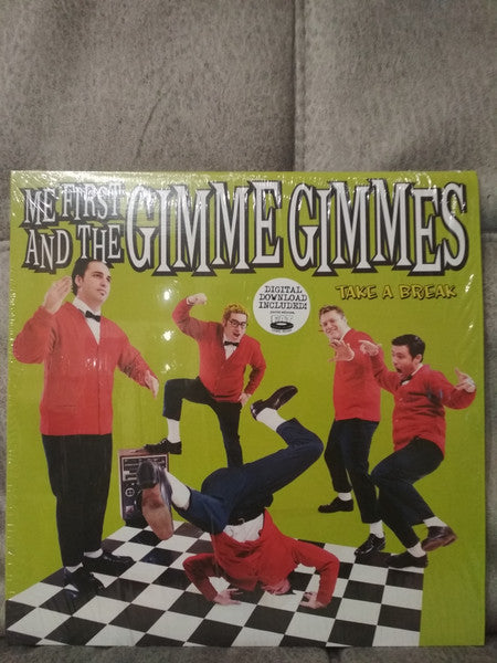 Me First And The Gimme Gimmes : Take A Break (LP, Album, RE, RP)