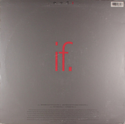 Janet Jackson : If (12")