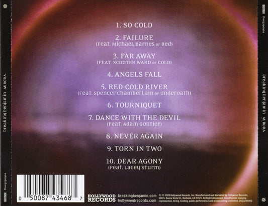 Breaking Benjamin : Aurora (CD, Album)