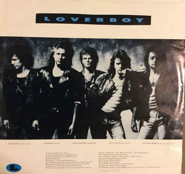 Loverboy : Wildside (LP, Album)