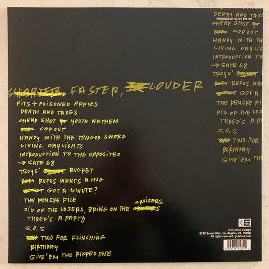 Kid Dynamite (3) : Shorter, Faster, Louder (LP, Album, Cle)