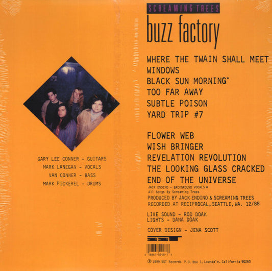 Screaming Trees : Buzz Factory (LP, Album, RE)