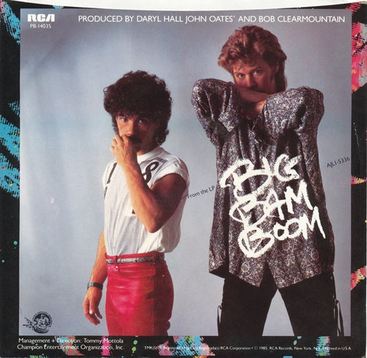 Daryl Hall John Oates* : Some Things Are Better Left Unsaid (7", Single, Styrene, Ind)