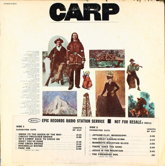 Carp : Carp (LP, Album)