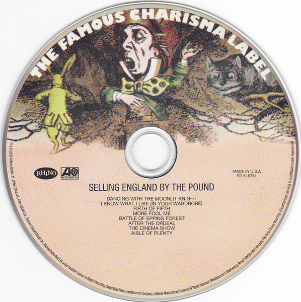 Genesis : Selling England By The Pound (CD, Album, RE, RM, RP, Arv)