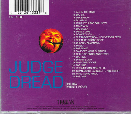 Judge Dread : The Big Twenty Four (CD, Comp)
