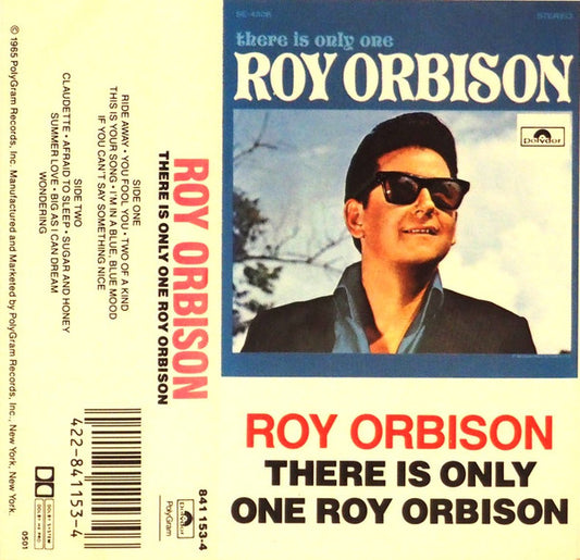 Roy Orbison : There Is Only One Roy Orbison (Cass, Album, RE)