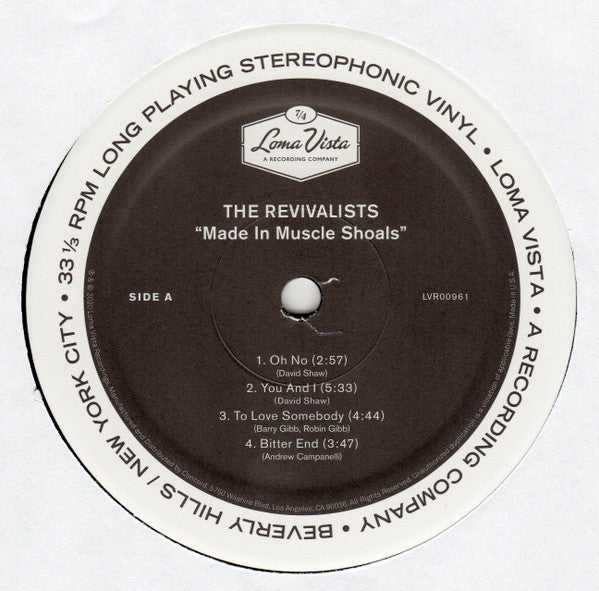 The Revivalists : Made In Muscle Shoals (LP, EP)