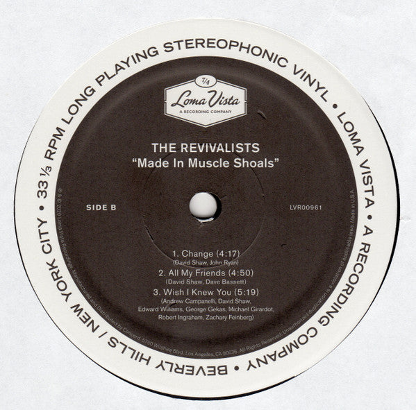 The Revivalists : Made In Muscle Shoals (LP, EP)