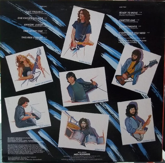 Allen Collins Band : Here, There & Back (LP, Album, Glo)