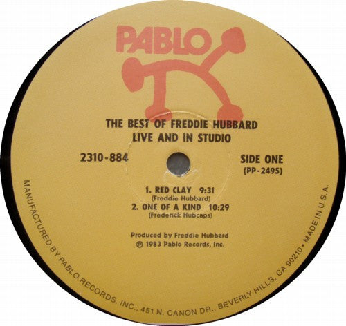 Freddie Hubbard : The Best Of Freddie Hubbard, Live And In Studio (LP)
