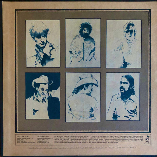 The Grateful Dead : Workingman's Dead (LP, Album, RE)