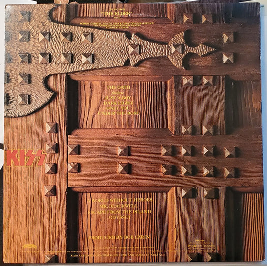 Kiss : (Music From) The Elder (LP, Album, Hau)
