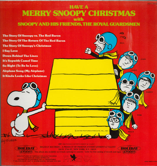The Royal Guardsmen : Merry Snoopy's Christmas (LP, Album)
