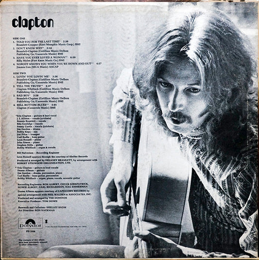 Eric Clapton : Clapton (LP, Comp, Ter)