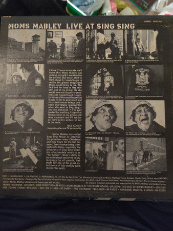 Moms Mabley : Live At Sing Sing (LP, Album)