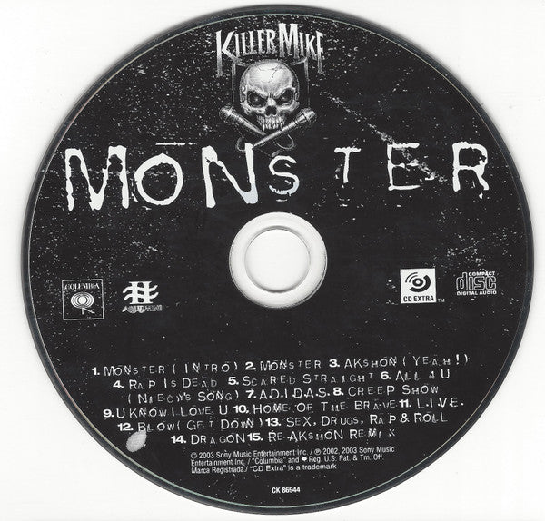 Killer Mike : Monster (CD, Album, Cle)