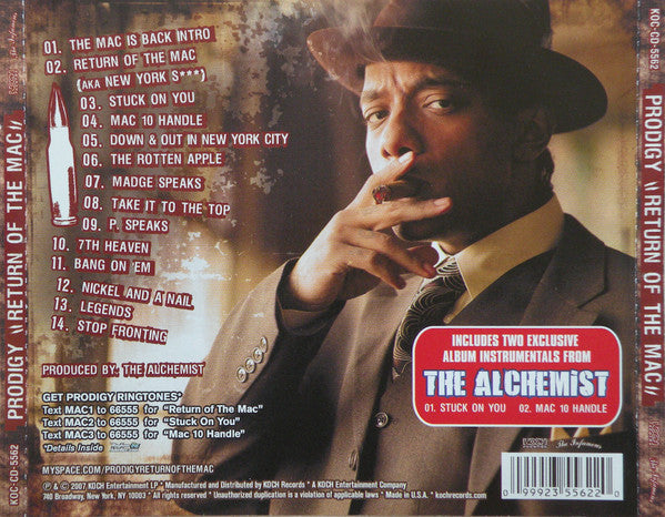 Prodigy : Return Of The Mac (CD, Album)