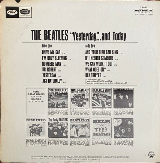 The Beatles : Yesterday And Today (LP, Album, Comp, Mono, 2nd)