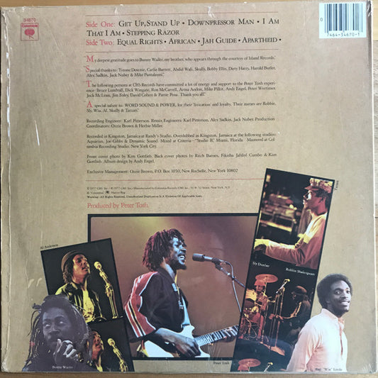 Peter Tosh : Equal Rights (LP, Album, RE, Car)