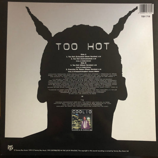 Coolio : Too Hot (12")