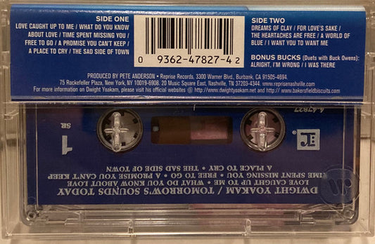 Dwight Yoakam : Tomorrow's Sound Today (Cass, Album)