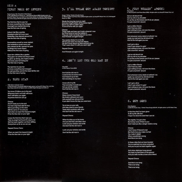 Willie Nelson : First Rose Of Spring (LP, Album)