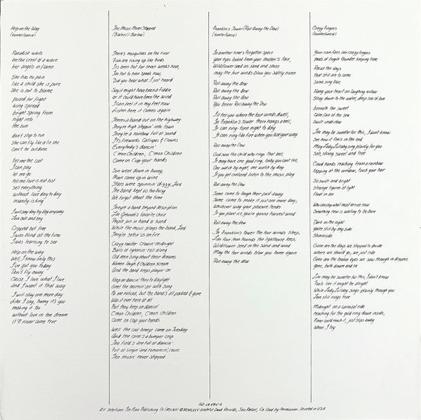 The Grateful Dead : Blues For Allah (LP, Album, Pit)