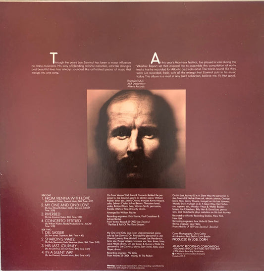 Joe Zawinul : Concerto Retitled (LP, Comp)