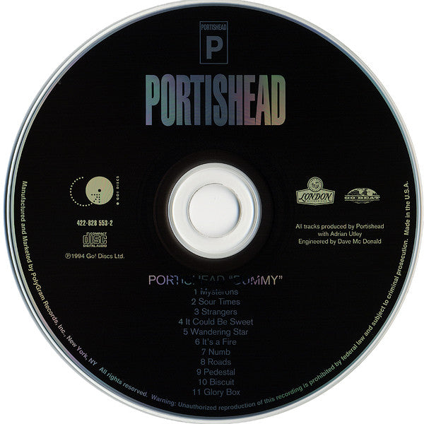 Portishead : Dummy (CD, Album, RP, Son)