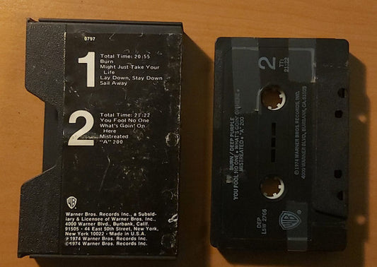 Deep Purple : Burn (Cass, Album)