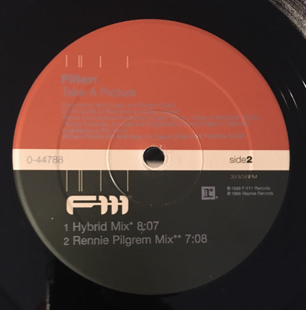 Filter (2) : Take A Picture (12")