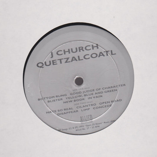 J Church : Quetzalcoatl (LP, Album)