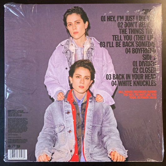 Tegan and Sara : Tonight In The Dark We're Seeing Colors (LP, Album, RSD, Ltd, Pur)