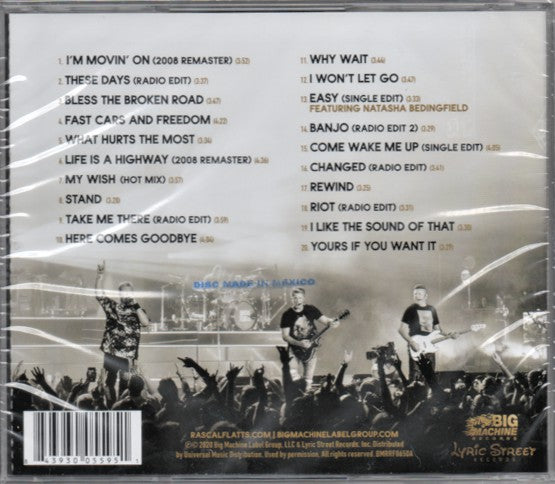 Rascal Flatts : Twenty Years Of Rascal Flatts - The Greatest Hits (CD, Comp)