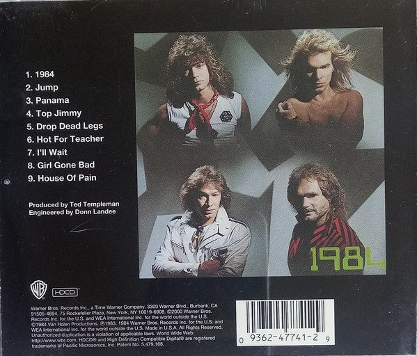 Van Halen : 1984 (HDCD, Album, RE, RM)