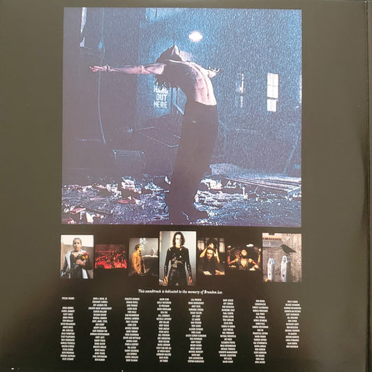 Various : The Crow (Original Motion Picture Soundtrack) (LP + LP, S/Sided, Etch + Album, Ltd, RE, RP, Red)