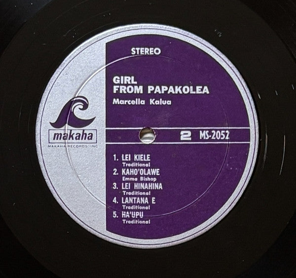 Marcella Kalua : Girl From Papakolea (LP, Album)