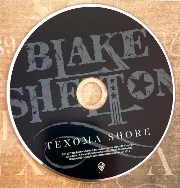 Blake Shelton : Texoma Shore (CD, Album)