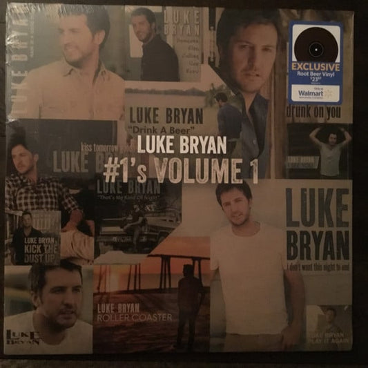 Luke Bryan : #1's Volume 1 (LP, Comp, Roo)