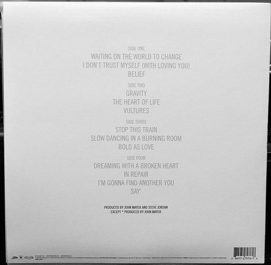 John Mayer : Continuum (2xLP, Album, RE, 180)