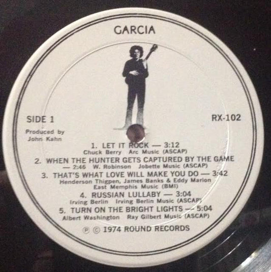 Jerry Garcia : Garcia (LP, Album, San)